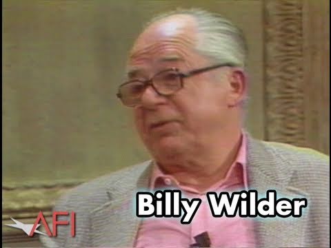 Billy Wilder: A Director Must Know How To Read
