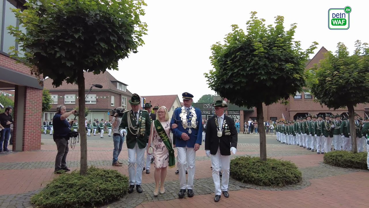 Kranzniederlegung Bürgerschützenverein Sassenberg