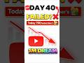 Mission 1M Day 40 | My YouTube Journey 😳 Small Creator Growth 🚀#youtubejourney #mission1mwithyou