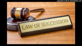 Law of Succession - PVL 2602. Case summaries 3