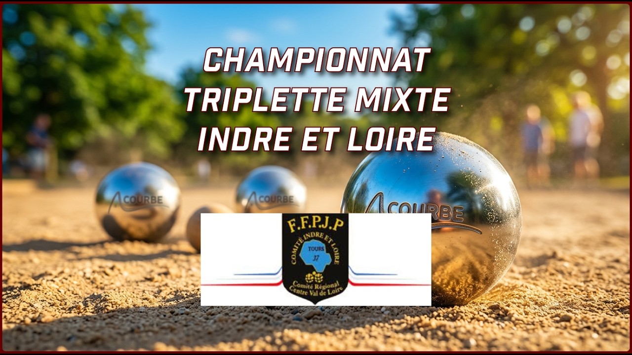 Miniature de la vidéo : 🔴 Championnat Triplette Mixte Pétanque (37) | Poules en Direct