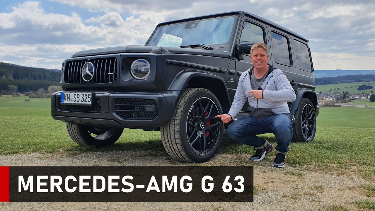 Der 2021 Mercedes AMG G63 Traumwagen   Review Fahrbericht Test