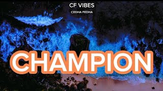 KONTAWA FT HARMONIZE - CHAMPION (official lyric video)