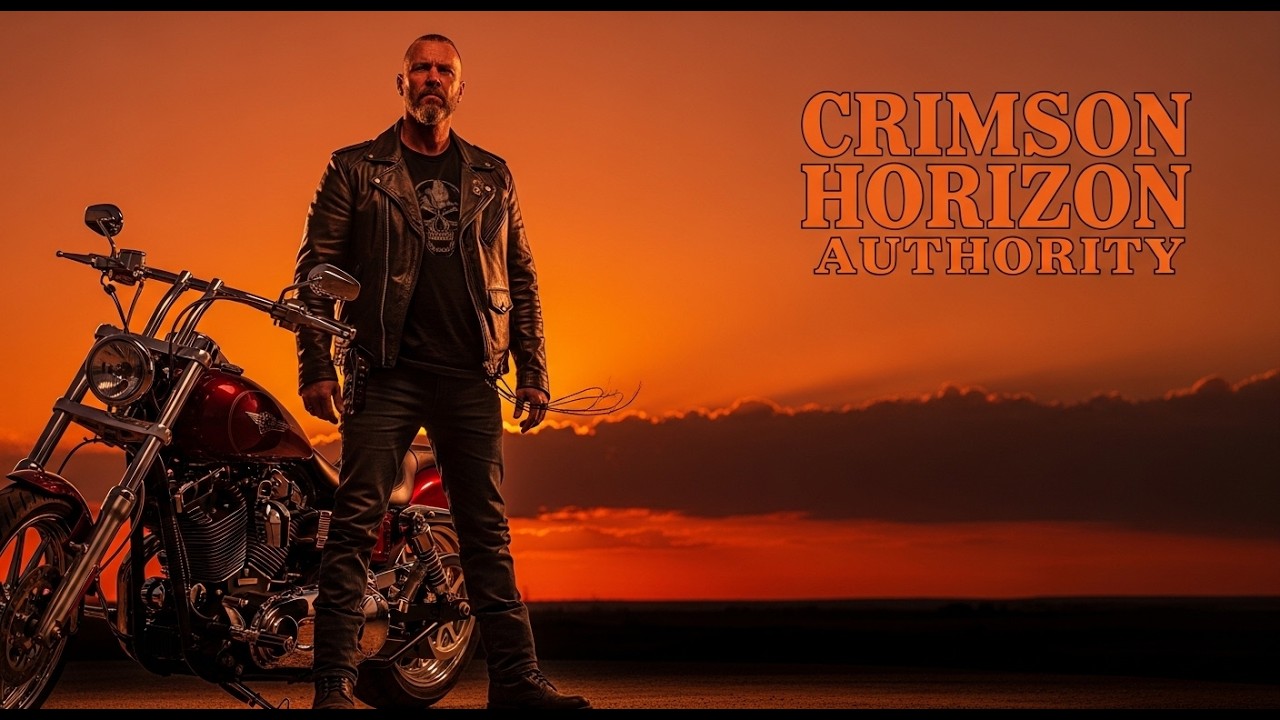 Crimson Horizon Authority #CrimsonRock #HorizonRide #AuthorityMode #PowerAnthem #OutlawElite