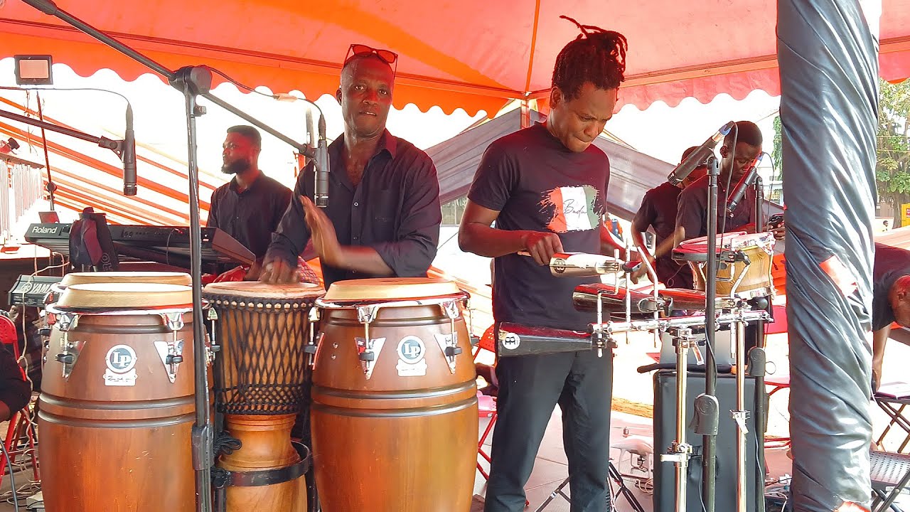 Actress Mercy Asiedu's Band Sings Old Twi Gospel Songs at Miracle Films