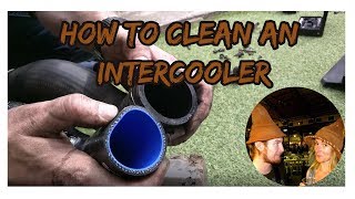 How to clean an intercooler and add silicone hoses. Land rover Discovery 2 TD5