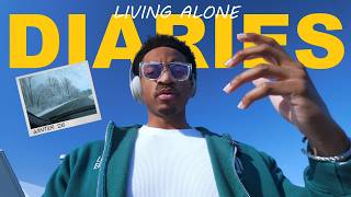 Surviving My FIRST WINTER Living Alone at 25! | Starting A Reaction Channel | Living Alone Diaries