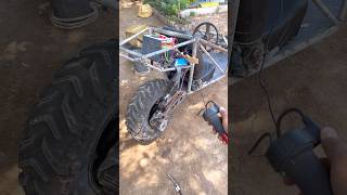 Motor गर्म हो रही 😑 #reversetrike #homemadeproject #electriccar #3wheelscar #projectmaking