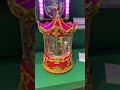 Raz 8.5" Animated Carousel Lighted Christmas Water Globe 4640593