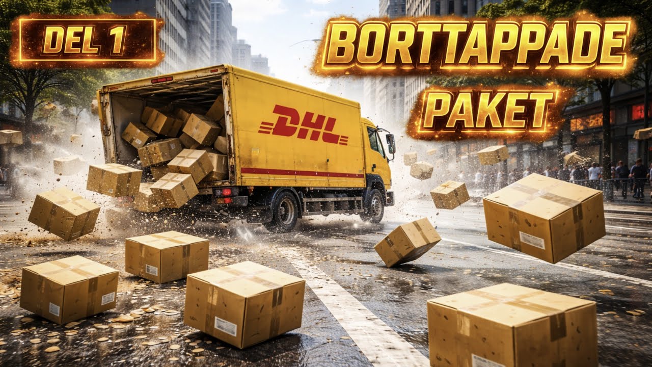 BORTTAPPADE PAKET – Vem får MEST VÄRDE?! 💰| Del. 1