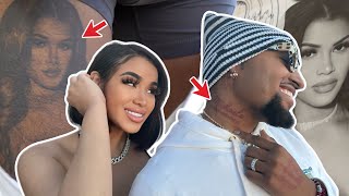 My Boyfriend Tattooed My Face And Name On Him