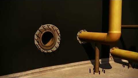 3d Animation CG Product Design   Tank Liner Simulation