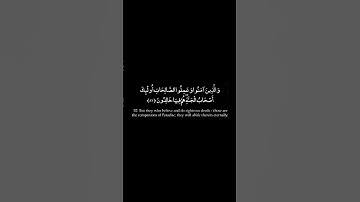 آية82 من سورة البقرة|سورة البقرة مقسمة آية بآية|