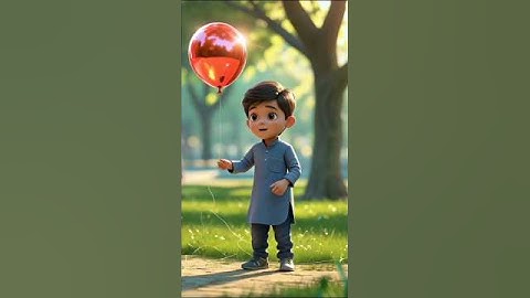 The Megical Balloon 🎈💭 Magic Balloon Story | #shorts #aishorts  #viral #baloon #ai
