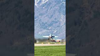 Burn Baby😉ein schöner Start in Meiringen heute bei Traumwetter. #aviation #switzerland🇨🇭 #f18