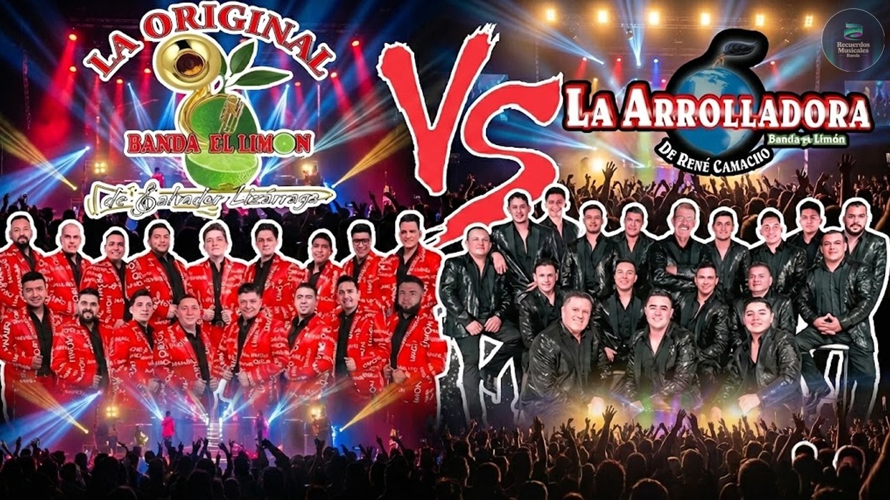 LA ORIGINAL BANDA EL LIMÓN VS LA ARROLLADORA 🎺 Battle De Bandas