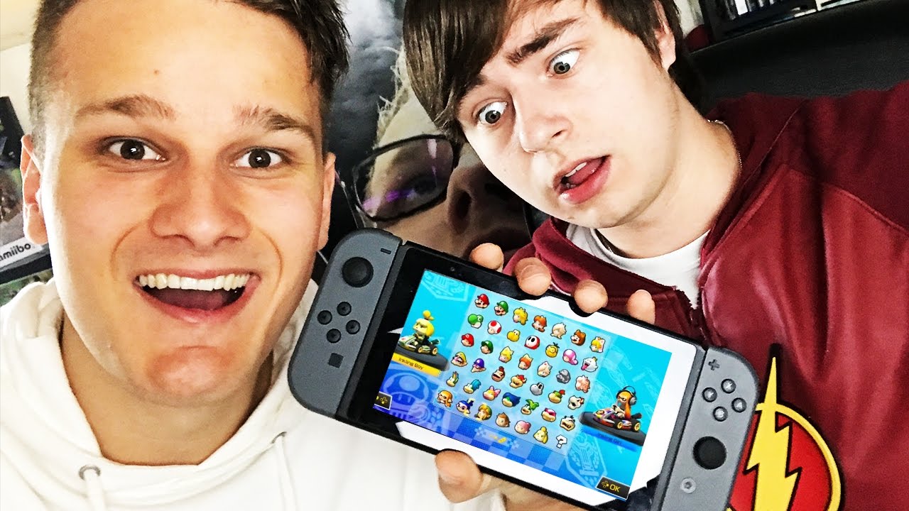 MARIO KART OP DE NINTENDO SWITCH!