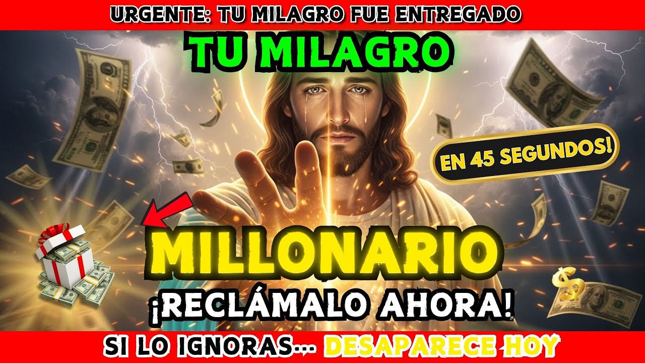 ATENCIÓN: TU MILAGRO FUE ENTREGADO — RECLÁMALO AHORA O DESAPARECE HOY