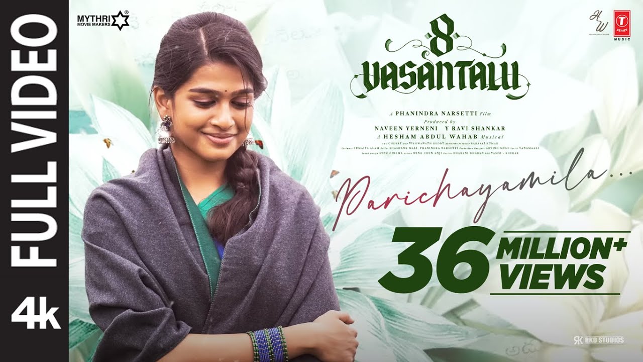 Full Video: Parichayamila 8 Vasantalu | Ananthika Sanilkumar | Phanindra Narsetti | Hesham | Chithra