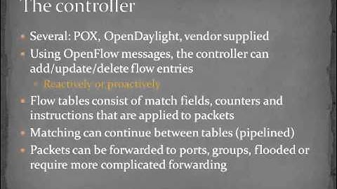 Introduction to OpenFlow - part 1