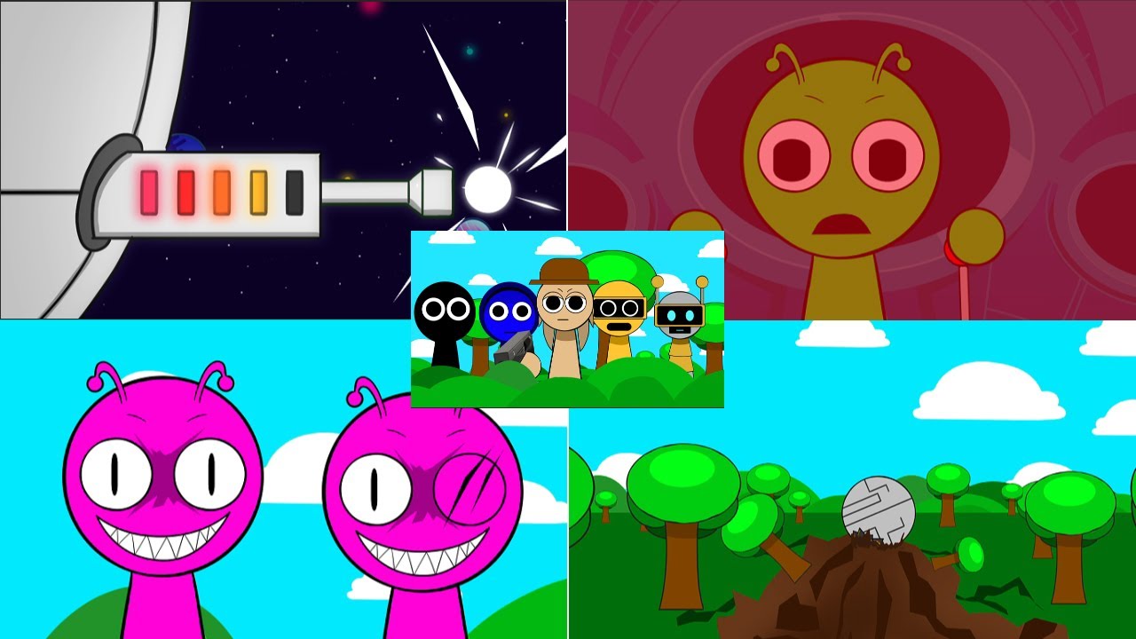 Incredibox Sprunki | Space War | FNF Animation | part 1 