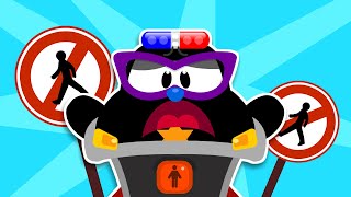 Stop! Signal Man (Police Car Ver.) | Car Song | Nursery Rhymes & Kids Songs