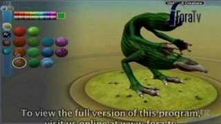 Will Wright and Brian Eno - Spore Creature Demo