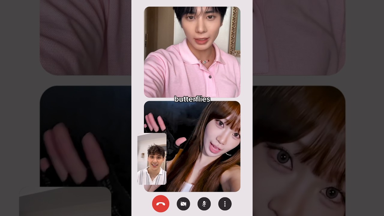 this song is called ‘butterflies’ by JVKE (feat. CHAEWON, TAEHYUN) & is out now🦋 #txt #lesserafim