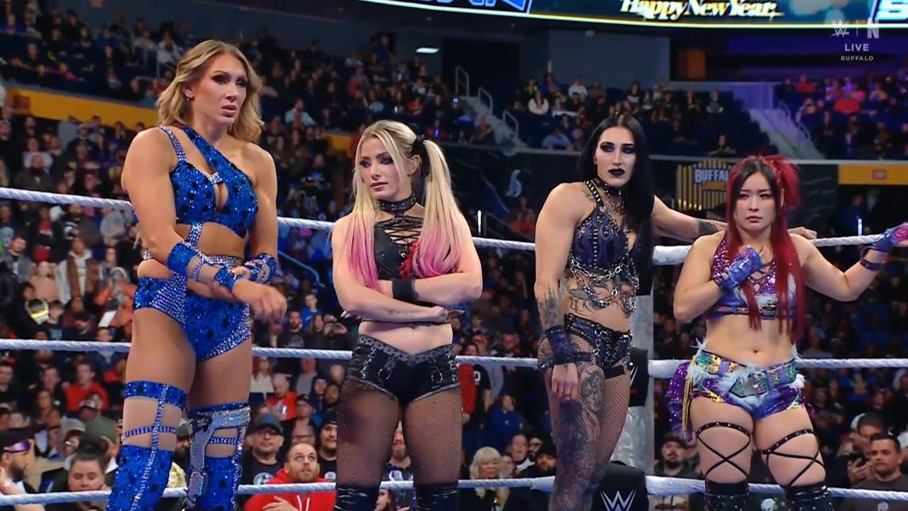 (1/2) 8-Woman Tag Team Match: SmackDown January 2 2026