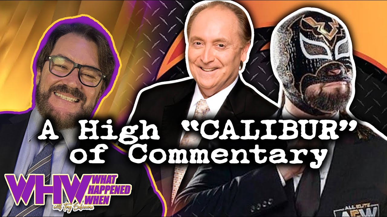 Tony Schiavone Compares AEW's Excalibur To Mike Tennay