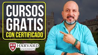 📚Los Mejores CURSOS GRATIS ONLINE con CERTIFICADO de Harvard, MIT… (100% EN ESPAÑOL)