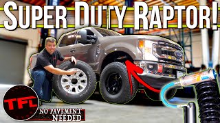 See How This New 2020 Ford F250 Now Rides Like a Raptor but Still Tows Like a Monster!
