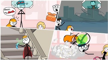 Flashback : Who Is? –One Stickman. Too Many Problems | All Levels Game Walkthrough (Funny Moments)