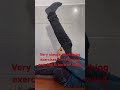 Sreching for gluteal &amp; back of thigh pain# LBA# कुले # झाग का दर्द # immediately relie gluteal pain#