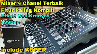 Mixer Kecil Terbaik - ASHLEY King 4 Note Versi Terbaru 2023 Lebih Canggih & Fitur Komplit