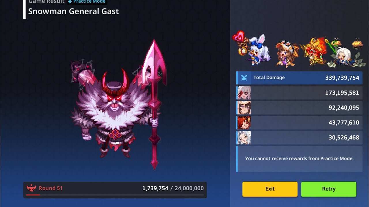 Guardian Tales - Raid 2.0 - Gast (Earth) [Lucy-Randi-Vishuvac-Kamael]