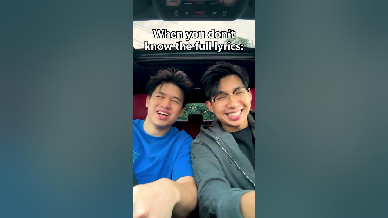 When you don't know the full lyrics
