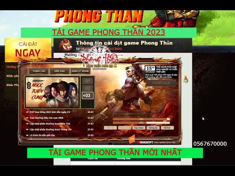 Hướng dẫn tải game Phong Thần mới nhất 2023 – Thế Anh Phong Thần mới 2023