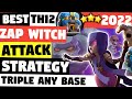 TH12 Zap Witch Attack Strategy (2022) - Best TH12 Witch Army - Clash Of Clans | COC