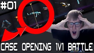 CS:GO CASE OPENING 1V1 BATTLE #01 🎰 Kai VS BlueSnipeD - Die totale ESKALATION! 💣