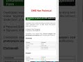 DME Non Technical Apply #dmeexam