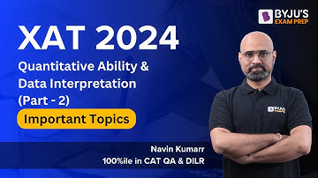 XAT 2024 Important Topics | Quantitative Ability & Data Interpretation | Part 1 | #xat2024 #xatexam