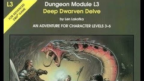 "Gruesome business" L3:Deep Dwarven Delve #2 (Old School Essentials Actual Play)