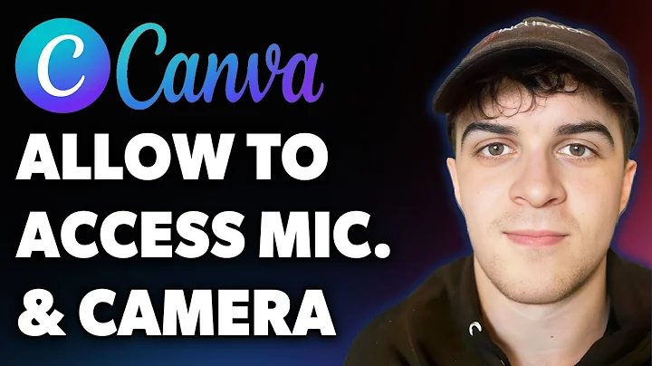 How to Allow Canva to Access Microphone and Camera (Full 2025 Guide)