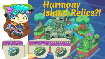 PRRODIGY HARMONY ISLAND HAS RELICS! (MUST SEE)