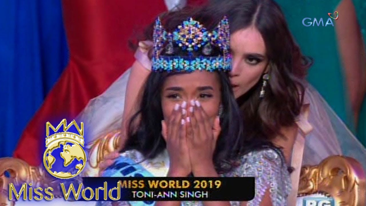 Miss World 19 Jamaica S Toni Ann Singh Wins Miss World 19 Youtube Miss World 19 Jamaica S Toni Ann Singh Wins Miss World 19 Youtube