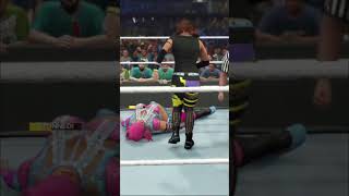 Barn Burner!!! #2k23 #wwe #caw #createawrestler #wwefan
