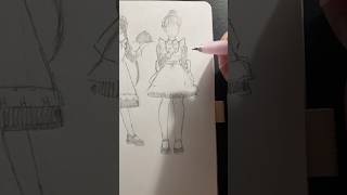 How to draw Maid Dress