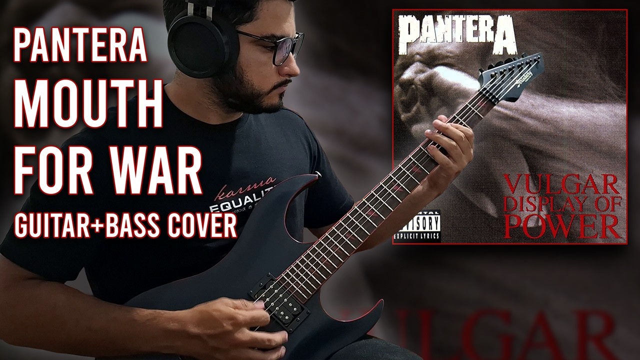 Pantera - Mouth for War (Bass & Guitar Cover)