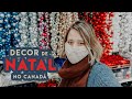 as lojas do Canadá já estão cheias de ítens de natal!🎄 Vem ver o que eu escolhi!